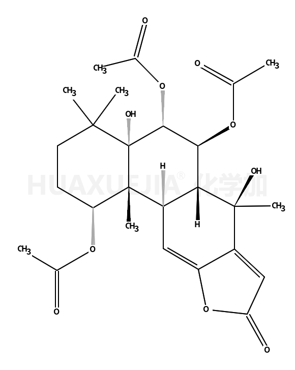 (1S,4aR,5S,6R,6aS,7S,11aS,11bS)-4a,7-dihydroxy-4,4,7,11b-tetramethyl-9-oxo-1,2,3,4,4a,5,6,6a,7,9,11a,11b-dodecahydrophenanthro[3,2-b]furan-1,5,6-triyl triacetate