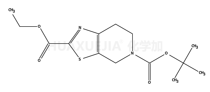 6,7-二氢噻唑并[5,4-c]吡啶-2,5(4H)-二甲酸 5-叔丁酯 2-乙酯