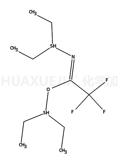 N,O-双(二乙基硅氢基)三氟乙酰胺[气相色谱用同时环亚硅化和硅化诱导试剂]