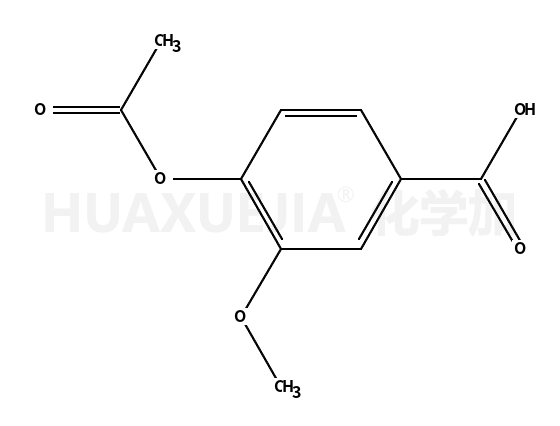4-乙酰氧基-3-甲氧基苯甲酸