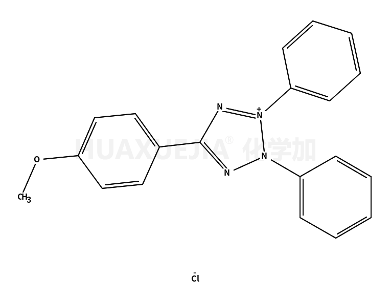 2,3-二苯基-5-(4-甲氧苯基)氯化四氮唑