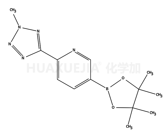 2-(2-methyl-2H-tetrazol-5-yl)-5-(4,4,5,5-tetramethyl-1,3,2-dioxaborolan-2-yl)pyridine