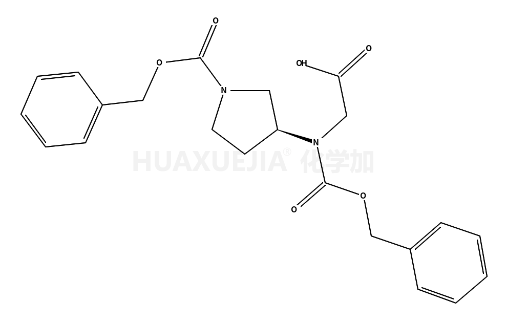 (3秒)-3-(芐氧羰基-羧甲基氨基)吡咯烷-1-羧酸芐酯