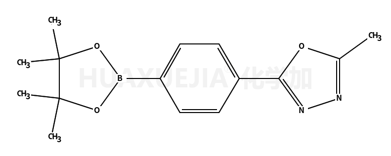 2-Methyl-5-[4-(4,4,5,5-tetramethyl-1,3,2-dioxaborolan-2-yl)phenyl ]-1,3,4-oxadiazole