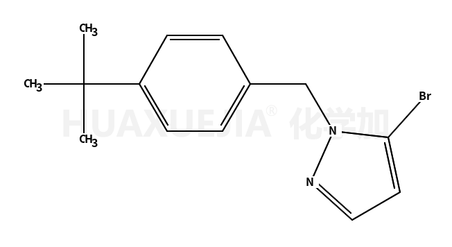 5-bromo-1-[(4-tert-butylphenyl)methyl]pyrazole