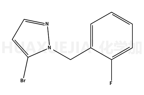 5-bromo-1-[(2-fluorophenyl)methyl]pyrazole