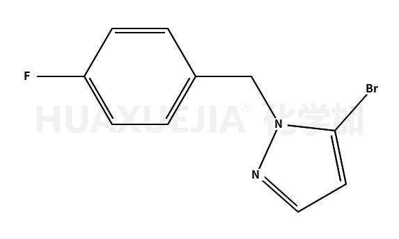5-bromo-1-[(4-fluorophenyl)methyl]pyrazole