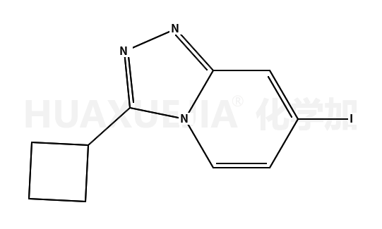 3-cyclobutyl-7-iodo- 1,2,4-Triazolo[4,3-a]pyridine