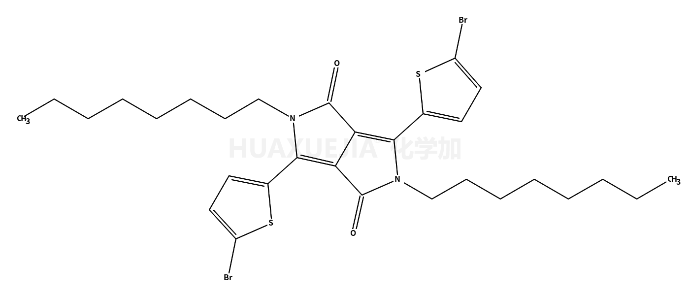 3,6-双(5-溴-2-噻吩基)-2,5-二正辛基吡咯并[3,4-c]吡咯-1,4-二酮