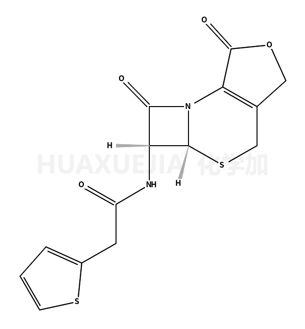 N-((5aR)-1,7-dioxo-(5ar)-1,4,6,7-tetrahydro-3H,5aH-azeto[2,1-b]furo[3,4-d][1,3]thiazin-6t-yl)-2-thiophen-2-yl-acetamide