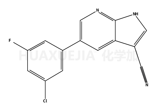 5-(3-chloro-5-fluorophenyl)-1H-pyrrolo[2,3-b]pyridine-3-carbonitrile