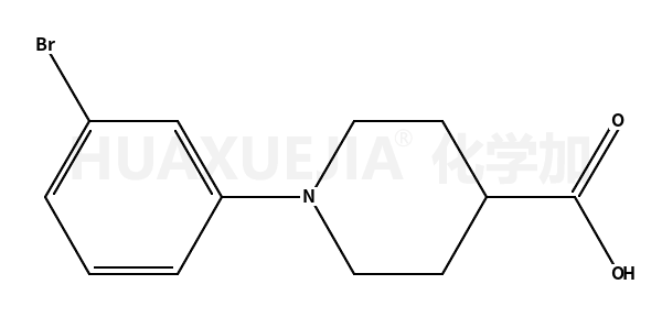 1-(3-溴苯基)哌啶-4-羧酸