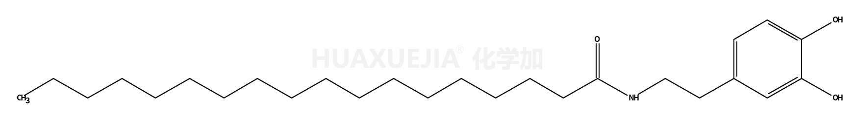 N-[2-(3,4-二羟基苯基)乙基]十八烷酰胺