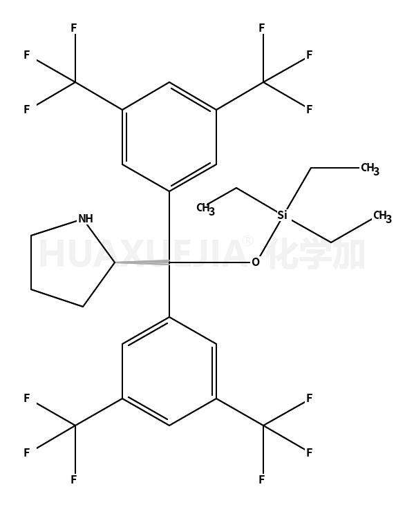 Pyrrolidine, 2-[bis[3,5-bis(trifluoromethyl)phenyl][(triethylsilyl)oxy]methyl]-, (2R)-