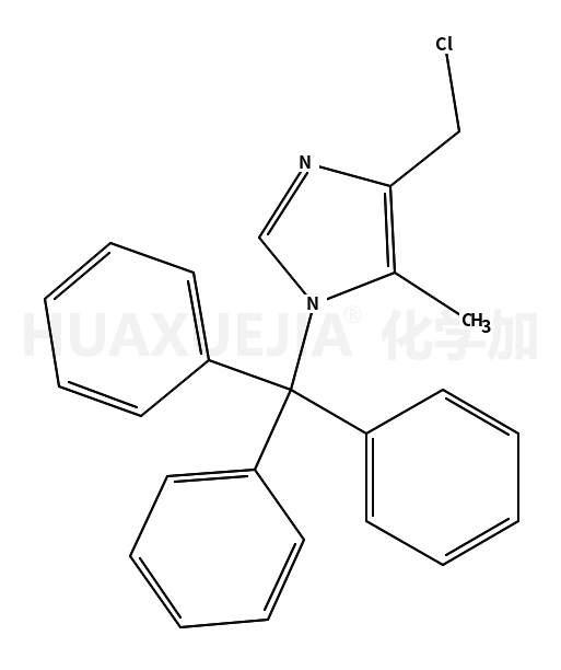 4-(氯甲基)-5-甲基-1-(三苯基甲基)-1H-咪唑