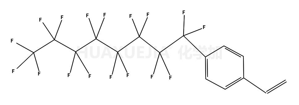 1-ethenyl-4-(1,1,2,2,3,3,4,4,5,5,6,6,7,7,8,8,8-heptadecafluorooctyl)benzene