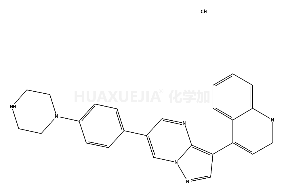 4-(6-(4-(哌嗪-1-基)苯基)吡唑并[1,5-a]嘧啶-3-基)喹啉盐酸盐