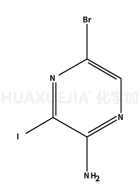 5-bromo-3-iodopyrazin-2-amine