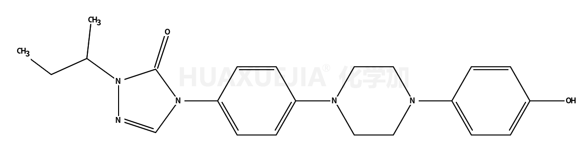2,4-二氢-4-[[4-(4-羟基苯基)-1-哌嗪基]苯基]-2-(1-甲基丙基)-3H-1,2,4-三氮唑-3-酮