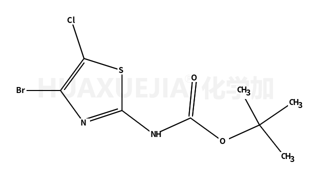 tert-butyl N-(4-bromo-5-chloro-1,3-thiazol-2-yl)carbamate