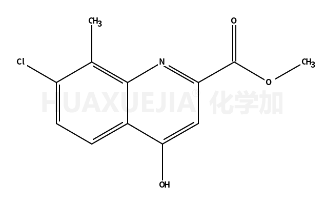 7-氯-4-羟基-8-甲基喹啉-2-甲酸甲酯