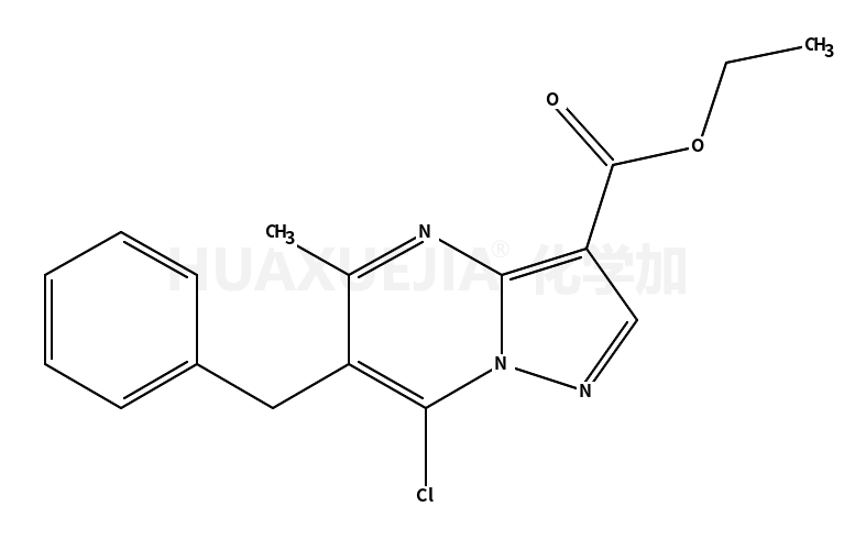 ethyl 6-benzyl-7-chloro-5-methylpyrazolo[1,5-a]pyrimidine-3-carboxylate
