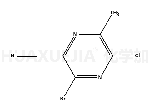 3-bromo-5-chloro-6-methylpyrazine-2-carbonitrile