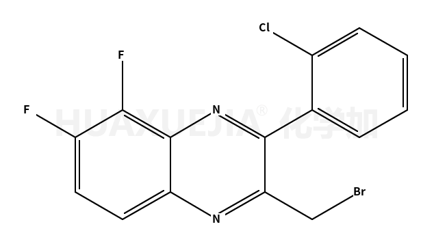 2-(bromomethyl)-3-(2-chlorophenyl)-5,6-difluoroquinoxaline