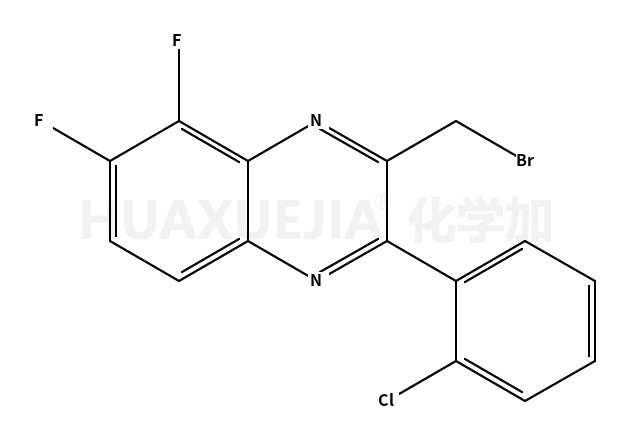 3-(bromomethyl)-2-(2-chlorophenyl)-5,6-difluoroquinoxaline