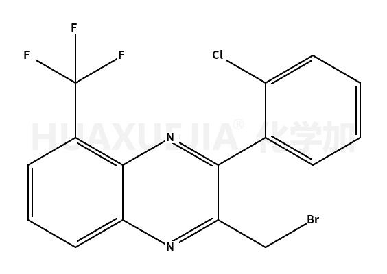 2-(bromomethyl)-3-(2-chlorophenyl)-5-(trifluoromethyl)quinoxaline