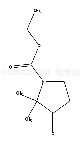 2,2-二甲基-3-羰基-吡咯啉-1-羧酸乙酯