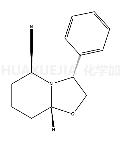 (3S,5R,8AS)-(+)-六氢-3-苯基-5H-噁唑并[3,2-A]吡啶-5-甲腈