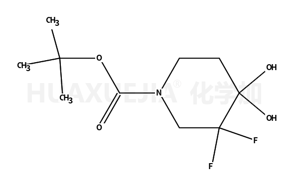 3,3-二氟-4,4-二羟基-1-哌啶羧酸叔丁酯