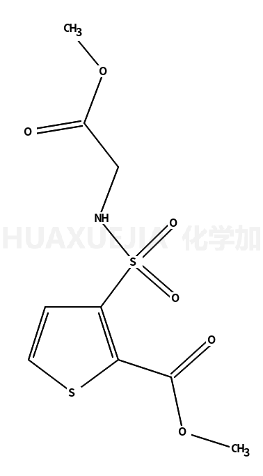 3-磺酰氨基乙酸甲酯-2-噻吩甲酸甲酯