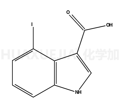 4-碘-1H-吲哚-3-羧酸