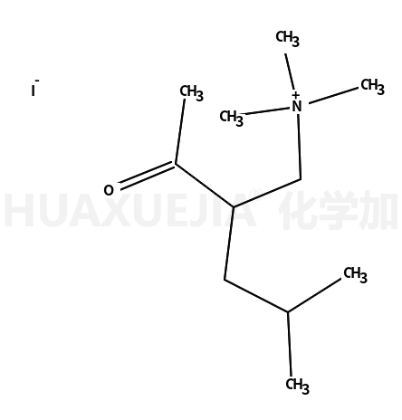 (2-乙酰基-4-甲基戊基)三甲基碘化铵