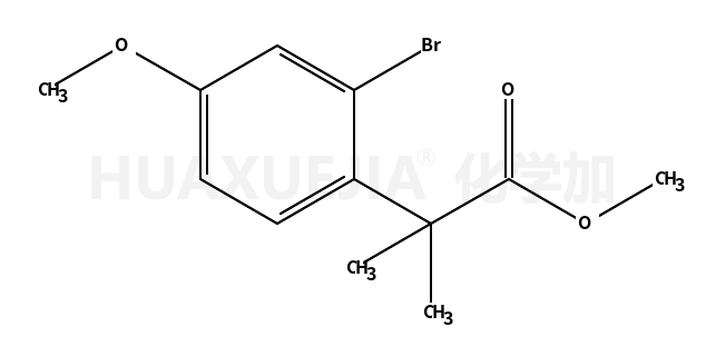 methyl 2-(2-bromo-4-methoxyphenyl)-2-methylpropanoate