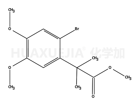 methyl 2-(2-bromo-4,5-dimethoxyphenyl)-2-methylpropanoate