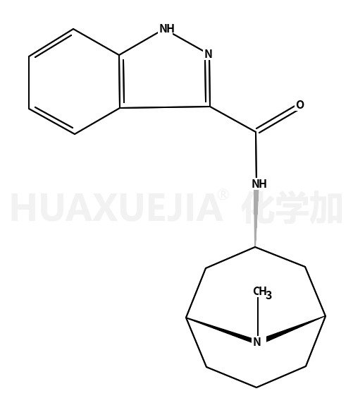 向内-N-(9-甲基-9-氮杂双环[3.3.1]壬烷-3基)-1H-吲唑-3-甲酰胺