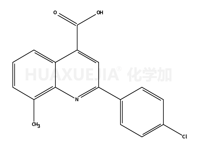 2-(4-氯苯基)-8-甲基喹啉-4-羧酸