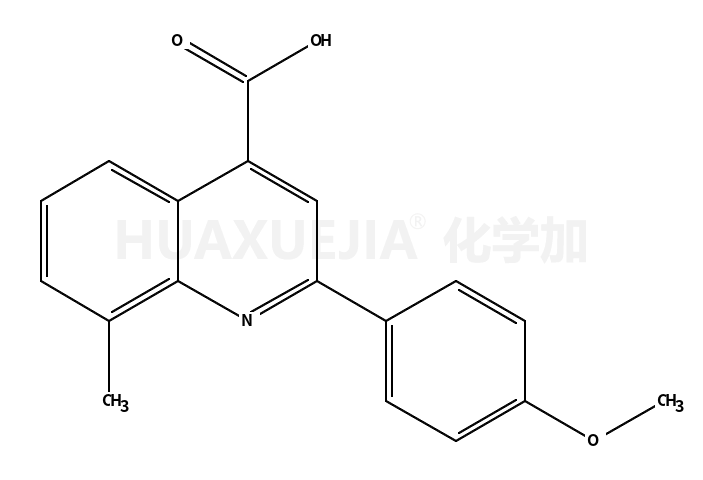 2-(4-甲氧基苯基)-8-甲基喹啉-4-羧酸