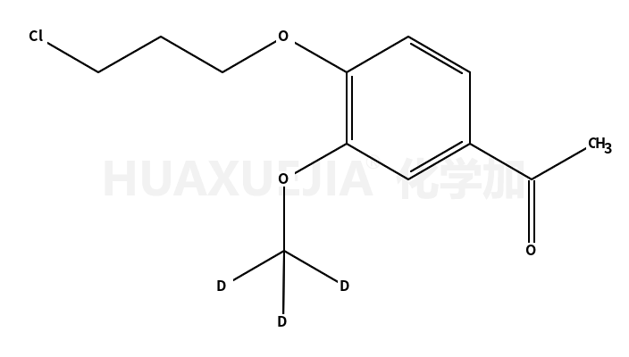 1-[4-(3-Chloropropoxy)-3-methoxyphenyl]ethanone-d3