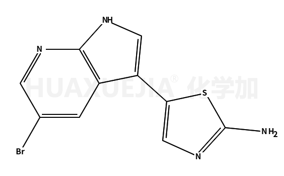 5-(5-溴-1H-吡咯并[2,3-B]吡啶-3-基)-2-噻唑胺