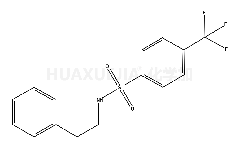 Benzenesulfonamide, N-(2-phenylethyl)-4-(trifluoromethyl)-