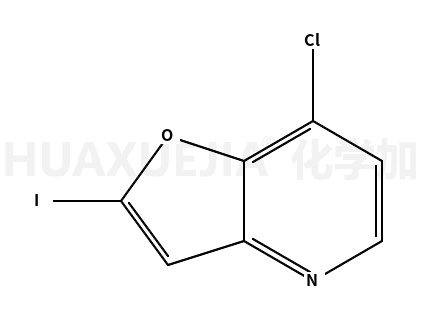7-氯-2-碘呋喃并[3,2-b]吡啶
