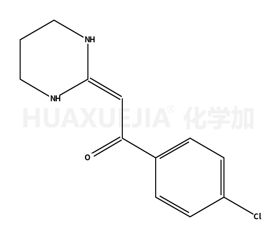 乙酮,  1-(4-氯苯基)-2-(四氢-2(1H)-嘧啶亚基)-