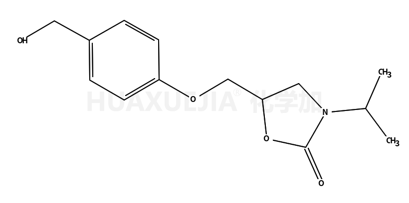 5-[[4-(羟基甲基)苯氧基]甲基]-3-异丙基-2-恶唑烷酮