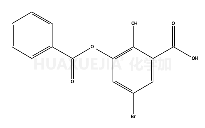 3-(苯甲酰基氧基)-5-溴-2-羟基苯甲酸