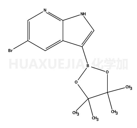 5-溴-3-(4,4,5,5-四甲基-1,3,2-二噁硼烷-2-基)-1H-吡咯并[2,3-b]吡啶
