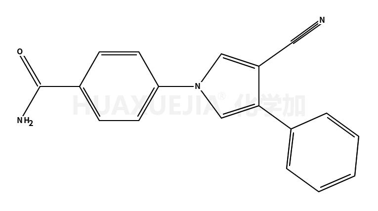 4-(3-cyano-4-phenylpyrrol-1-yl)benzamide